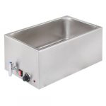 Bain marie ECO GN 1/1 - 150 mm, med avløpskran | GASTROHERO GERMANY | GH-BM-ECO1/1A | GHXWH | 010154