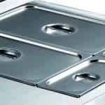 Gass Bain Marie | GN 1/1+1/4+1/4+1/4 | B600xD600xH270mm | HORECAEU Serie 66 | GHXWWF | GH-MG066-03-006 | 138023