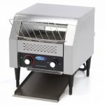 Brødrister, Toaster - 300 skiver/t - Justerbar hastighet - inkl. smuldrebrett | B370xD420xH390mm | MAXIMA Nederland | 09300056 | MAXDBB | 139655