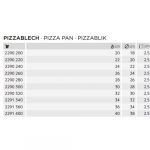 Pizzapan fra Ø20cm til Ø40 | HORECAEU | MADE IN ITALY | 202914