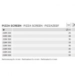 Pizzascreen fra Ø25cm til Ø50 | HORECAEU | 202903