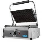 Kontact Grill - Rillet - Enkel grillplate - 22KW | B410xD305xH210mm | MAXIMA Nederland | 09300436 | 251931