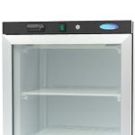 Fryser 400L | Svart | med glassdør | B600xD590xH1840mm | Maxima | MAX00E | 09405021 | 253992