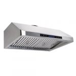 Avtrekkshette komplett med motor + LED-belysning | 1530m3 per time | B900xD560xH250mm | CombiSteel 7227.0005 | COXEHB | 258962