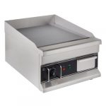 Flatgrill elektrisk | 2,5KW | 230V | B415xD500xH255mm | GASTROHERO GERMANY | GH-GPE410F | GHXWWA | 280145