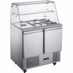 Saladette 2 dører | 15Xgn 1/6 | B900XD700XH900-1270mm | Adexa S900SQ | 279482