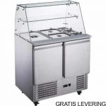 Saladette 2 dører | 15Xgn 1/6 | B900XD700XH900-1270mm | Adexa S900SQ | 279482