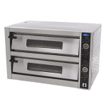 Pizzaovn dobbel 400V-12kW | B1200xD770xH740mm | Combisteel 09370050