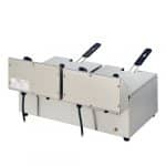 Frityr dobbel 6+6 liter | 2x3,3KW | 2x230V | HORECAEU GH-EF-ECO6_6 | GHXWFA | 283287