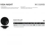 Pastatallerkener VIDA NIGHT | Ø27,5cm | HORECAEU | 4880425 | 298030