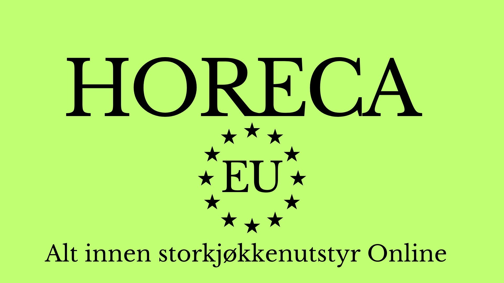 Horeca - Restaurantshop