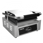 Kontaktgrill digitalt dispålay | rillet-rillet | 1,8KW | B320xD410xH190mm | SARO Germany | SARBEA | 443-2000 | 303503