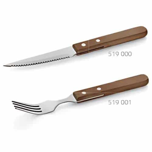 Steak Pizza kniv & gaffel rustfri | HorecaEU | WGXB.A | 519000 | 310665