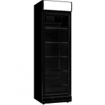 REFRIGERATOR 1 GLASS DOOR BLACK 7464.009