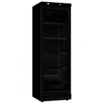 REFRIGERATOR 1 GLASS DOOR 382L BLACK WITHOUT LIGHT BOX 7464.0094