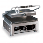 Kontakt grill 2,5kW | flat/rillet | B410xD500xH300mm | Combisteel 7491.0010