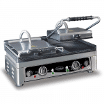 Kontaktgrill rillet | 3,5kW | B560xD430xH300mm | Combisteel 7491.0025