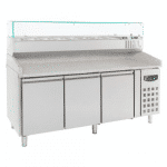 Pizzakjølebenk 580 liter | B2025xD800xH1000mm | Combisteel 7950.0044