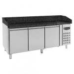 Pizzabenk med granit topp | 580 liter | B2025xD800xH1000mm | Combisteel 7950.0054