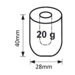 Isbitmaskin 26KG/24H | B420xD528xH655mm | Combisteel VDB-26 | 7476.0150