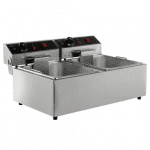 Frityrkoker 2X6 Liter | 6,6kW | 2x230V | B590xD440xH290mm | CombiSteel 7455.1008