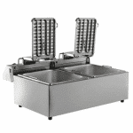 Frityrkoker 2X6 Liter | 6,6kW | 2x230V | B590xD440xH290mm | CombiSteel 7455.1008