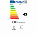 Veggkjøler | JAMIE | Svart | +2 °C/+4 °C | 5 hyller | 2,3 kW | innvendig nattgardin | B1935xD665xH1920mm | CombiSteel 7350.0045 | COXEEFC | 321948