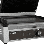 Kontakt grill, rillet over-flat | 2,2KW | B440xD410xH190mm | SARO Germany | SAREHA | 443-10051 | 316291