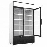 Kjøleskap med 2 glassdører 670 liter | B1120xD610xH1973mm | Combisteel FCU-750 | 7455.2105