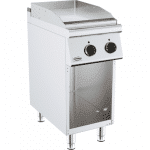 Flatgrill med underbenk | 700 serie | 400V | 3,6kW | B400xD700xH900mm | Combisteel 7178.0455