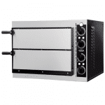 Pizzaovn dobbel | 2xØ32cm | 230V-1fas | 2,4kW | B568xD500xH430mm | Combisteel 7485.0005